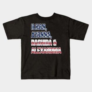 Women in Congress Alexandria Ayanna Ilhan Rashida Kids T-Shirt